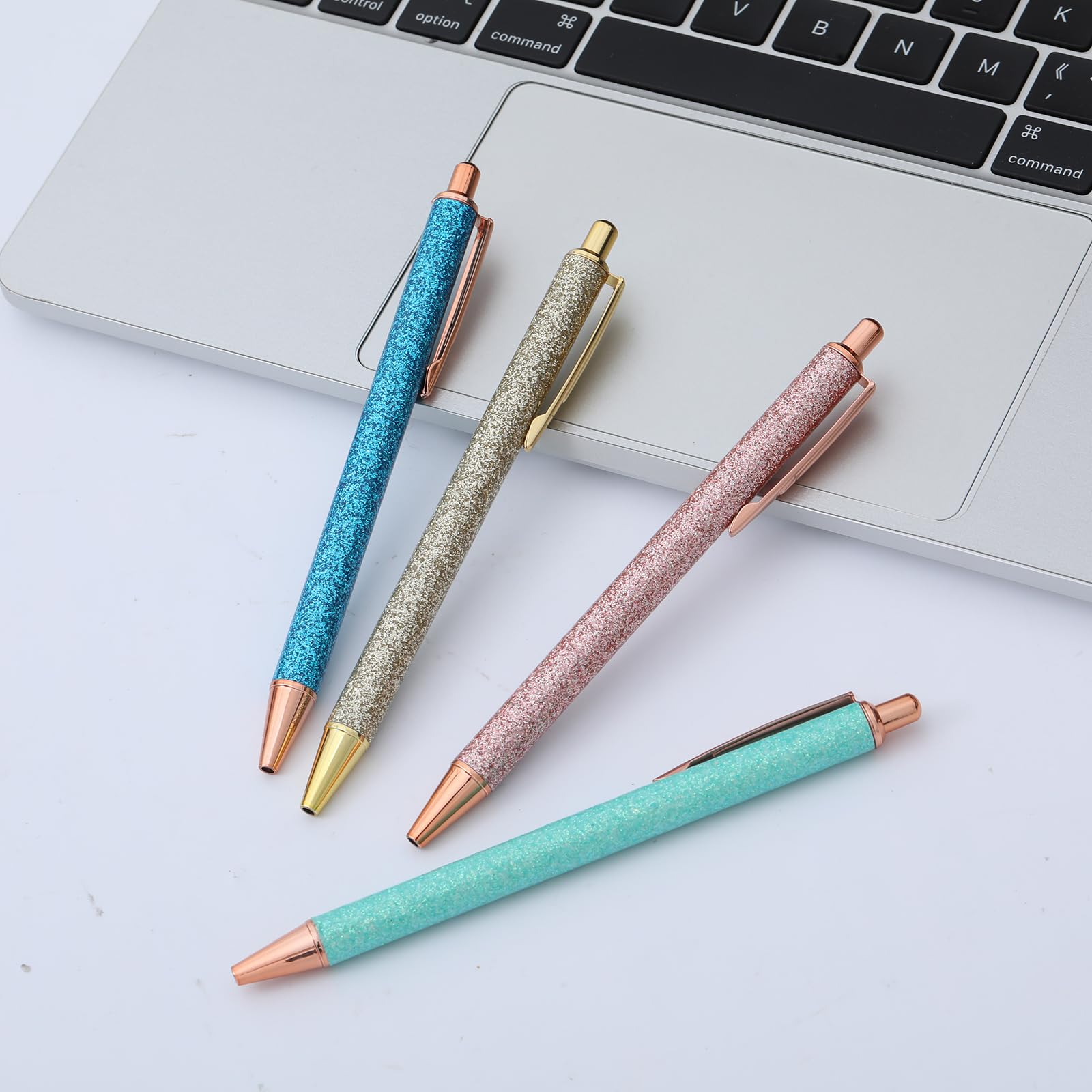 Amazon | Oddmoal グリッターボールペン 8本セット ミックスカラー